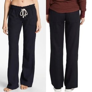 Roxy Navy Drawstring Pants